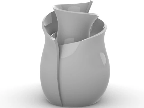 Flower Vase 3D Print Model