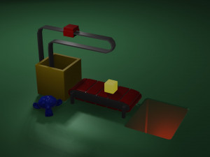 Factory 3D Model