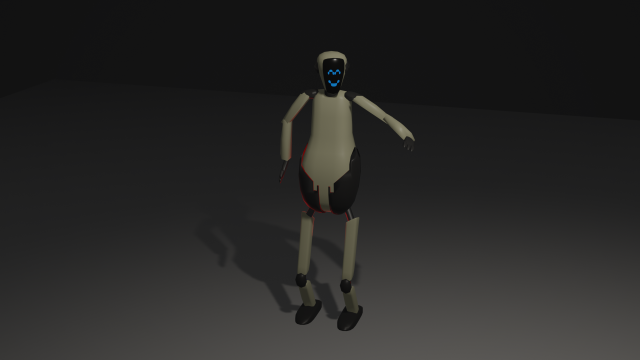 Robot 3D 模型 .c4d .max .obj .3ds .fbx .stl .blend 