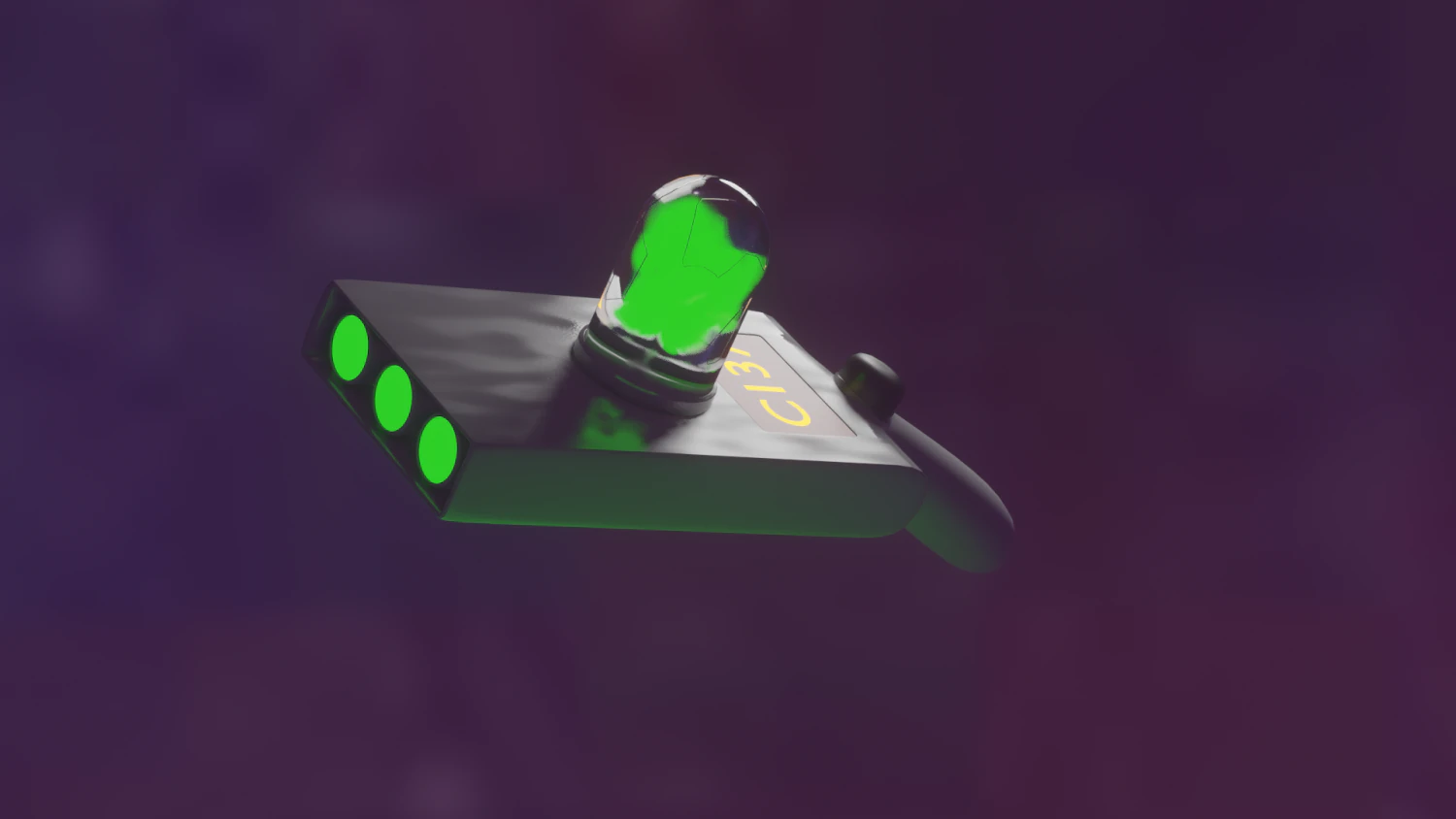 Ricks portal device 3D Model .c4d .max .obj .3ds .fbx .stl .blend