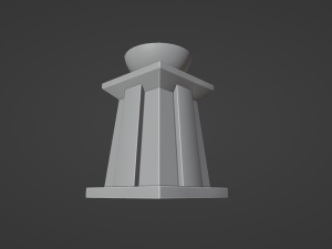 3D Ancient Egyptian Brazier model 3D मॉडल