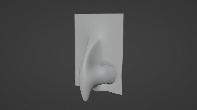 Stylized Nose pack 3D 모델 .c4d .max .obj .3ds .fbx .stl .blend 