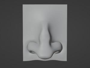 Stylized Nose pack 3D 모델
