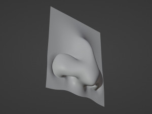 Stylized Nose pack 3D 모델