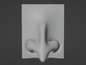 Stylized Nose pack 3D 모델