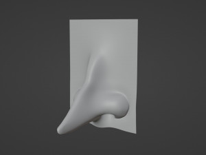 Stylized Nose pack 3D 모델