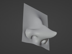 Stylized Nose pack 3D 모델