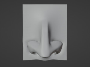 Stylized Nose pack 3D 모델