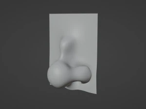 Stylized Nose pack 3D Model