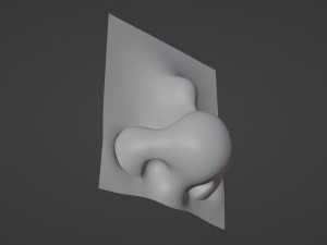 Stylized Nose pack 3D 모델