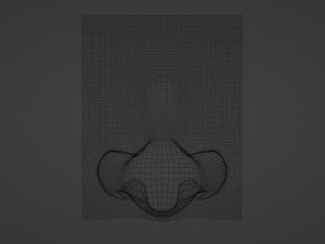Stylized Nose pack 3D 모델