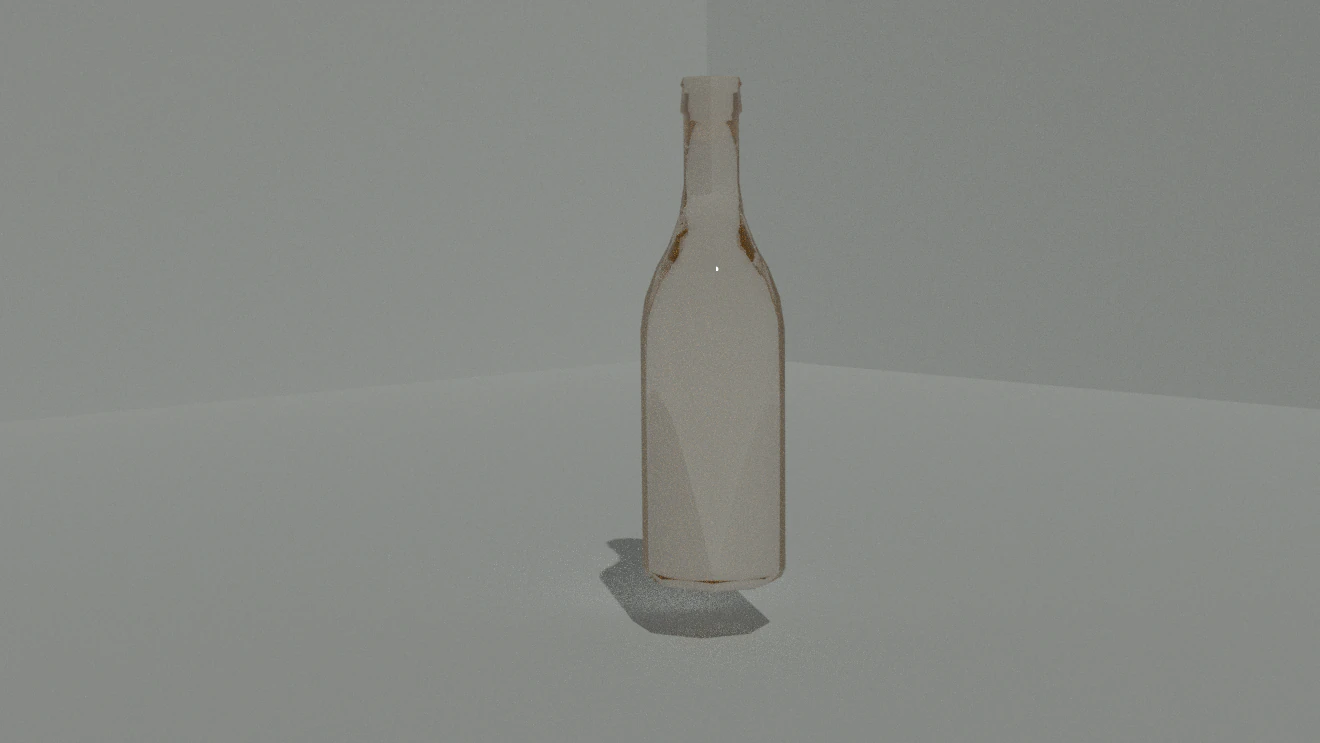 Bottle 3D Model .c4d .max .obj .3ds .fbx .stl .blend 