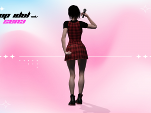 3d kpop idol series vol1 sena 3D Модель