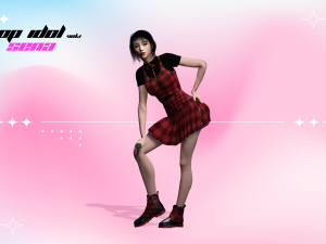 3d kpop idol series vol1 sena 3D Model