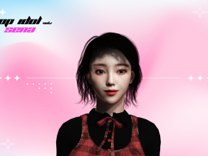 3d kpop idol series vol1 sena 3D Модель