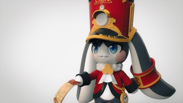 Pom-Pom figurine Modelo de impresión 3D .c4d .max .obj .3ds .fbx .stl .blend 