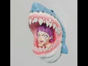 Ebisu in Shark costume 3D Print Model