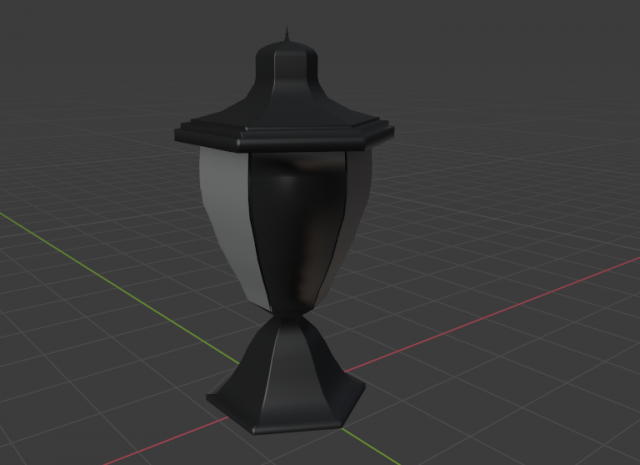 Street Lamp 3D 모델 .c4d .max .obj .3ds .fbx .stl .blend 