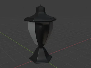 Lampione Modello 3D