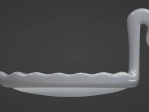 Swan Candy Holder 3D Print Model