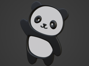 Panda 3D Print Model