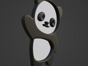 Panda 3D Print Model