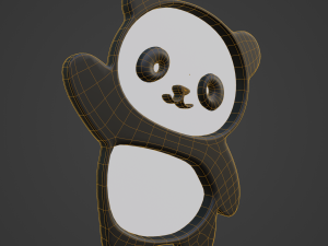 Panda 3D Print Model