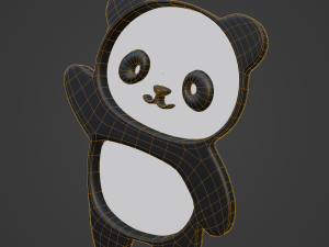 Panda 3D Print Model