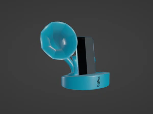 Gramo Phone Amplifier 3D Print Model
