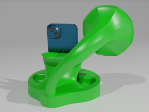 Gramo Phone Amplifier 3D Print Model