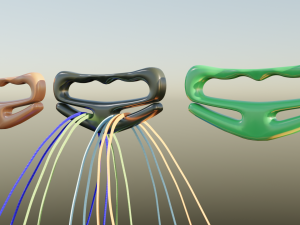 Grocery Bag Holder Handle Carrier Model Cetak 3D