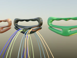 Grocery Bag Holder Handle Carrier 3D Print Model