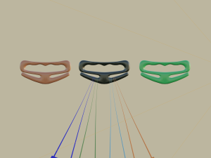 Grocery Bag Holder Handle Carrier Model Cetak 3D