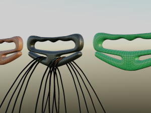 Grocery Bag Holder Handle Carrier Model Cetak 3D