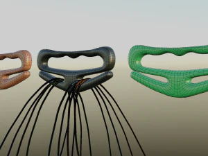 Grocery Bag Holder Handle Carrier 3D Print Model