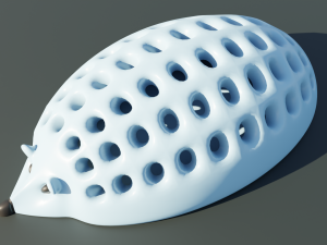 Hedgehog Pencil Holder 3D Принт Модель