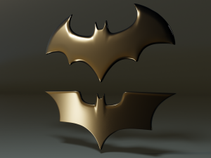 Batman Badge 3D 打印模型