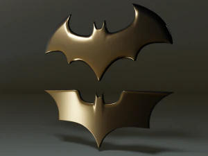 Batman Badge 3D Print Model