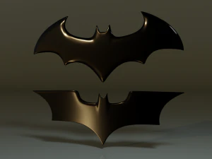 Batman Badge 3D Print Model