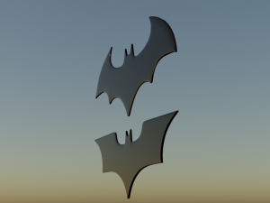Batman Badge 3D 打印模型