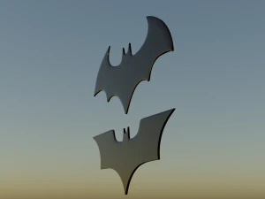 Batman Badge 3D Print Model