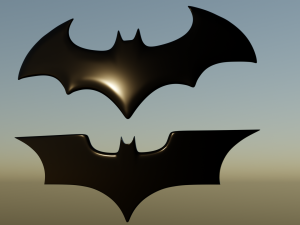 Batman Badge 3D 打印模型