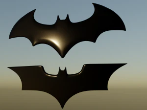 Batman Badge 3D Print Model