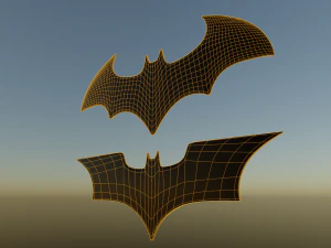 Batman Badge 3D Print Model