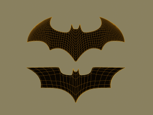 Batman Badge 3D 打印模型