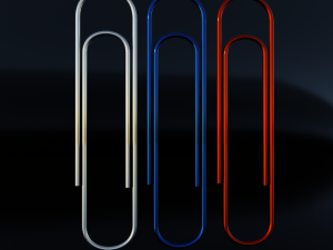 Paper Clip 3D-Druckmodell