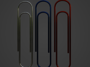 Paper Clip 3D Baskı Modeli