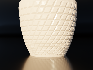Flower Bowl Vase 3D-Druckmodell