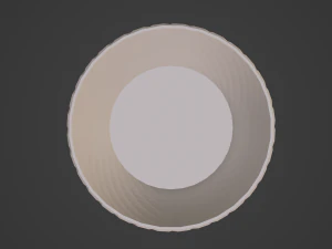 Flower Bowl Vase 3D Print Model