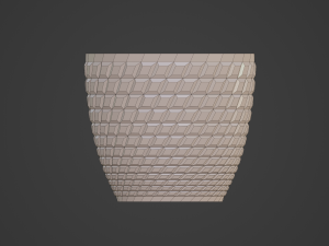 Flower Bowl Vase 3D-Druckmodell
